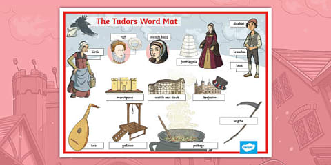 The Tudors Word Mat